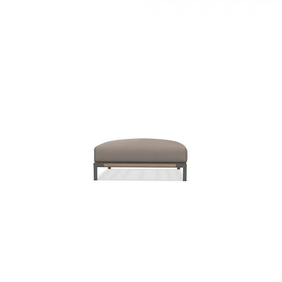Taburet pentru terasa 90 x 90 cm, Ethimo colectia Baia Rope